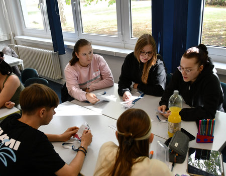 Eine Schulklasse