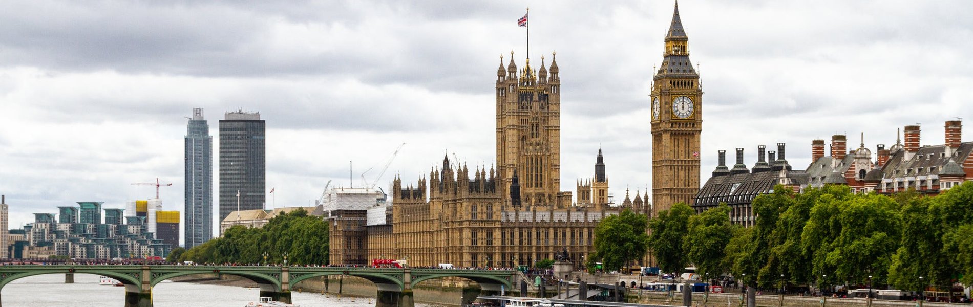 Das Parlament in London