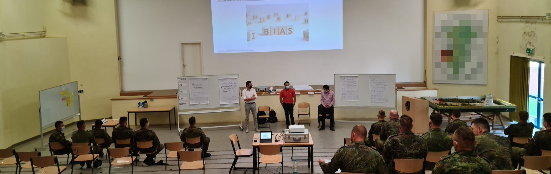 Ein Workshop bei der Bundeswehr
